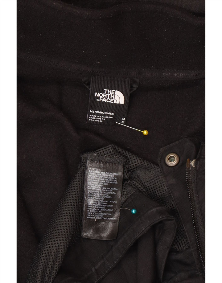 Jachetă Windbreaker pentru bărbați cu glugă The North Face UK 38 Poliester mediu negru