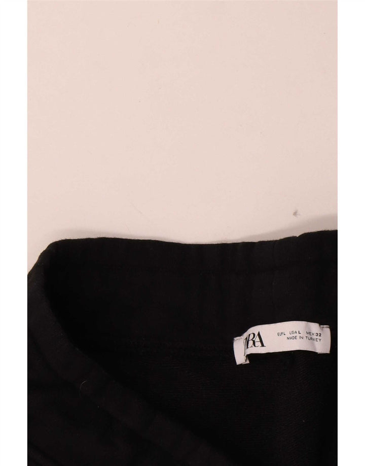 Pantaloni scurți sport pentru bărbați Zara, mari, negri