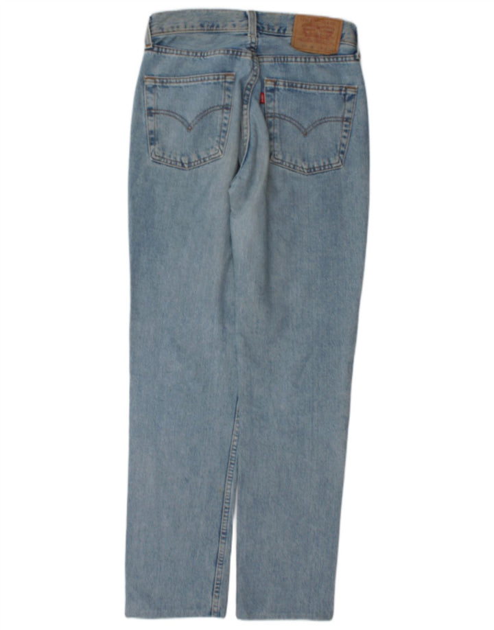 Blugi drepti pentru femei Levi's 595 W30 L30 Bumbac albastru