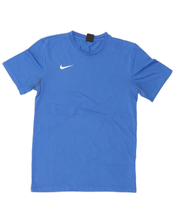 Tricou pentru bărbați NIKE Dri Fit Top mic albastru