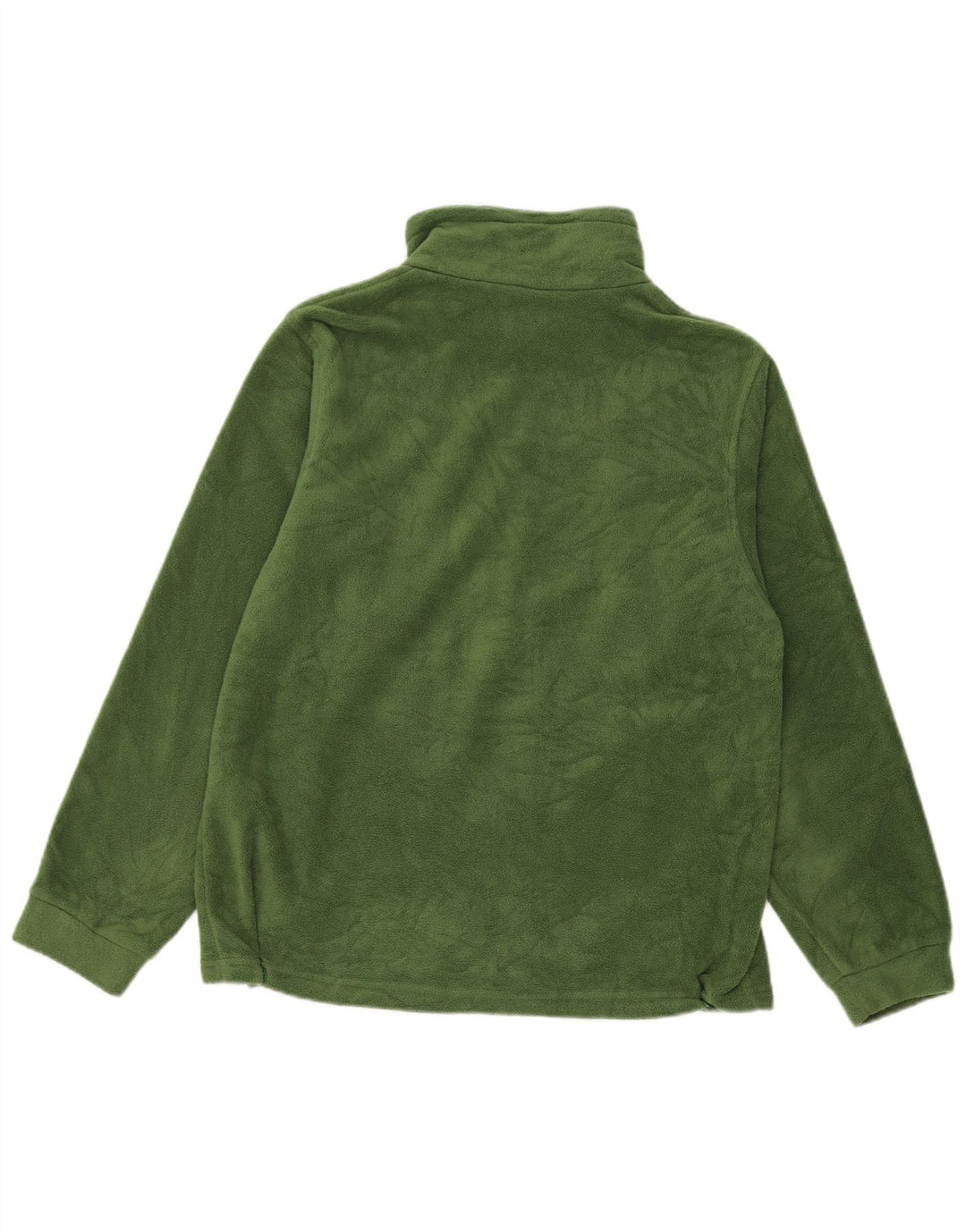 Jachetă fleece Columbia pentru fete 14-15 ani poliester verde