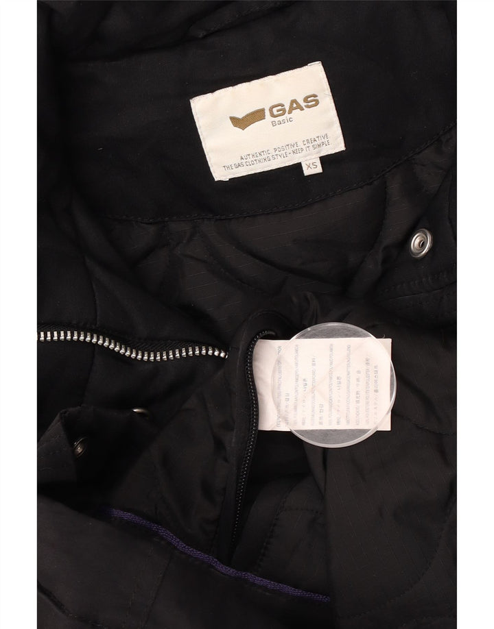 Bomber cu glugă pentru femei Gas UK 6 XS Poliamidă neagră