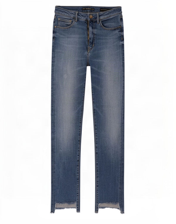 Blugi slim pentru femei Guess W28 L27 albastru