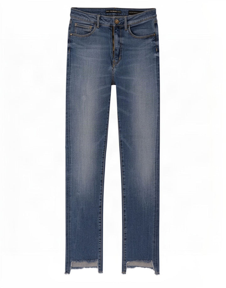 Blugi slim pentru femei Guess W28 L27 albastru