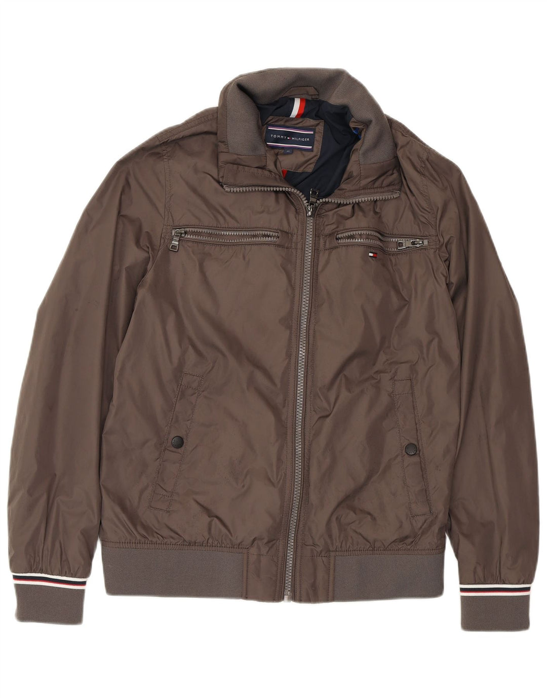 Bomber pentru bărbați TOMMY HILFIGER UK 38 Medium Brown Poliamidă