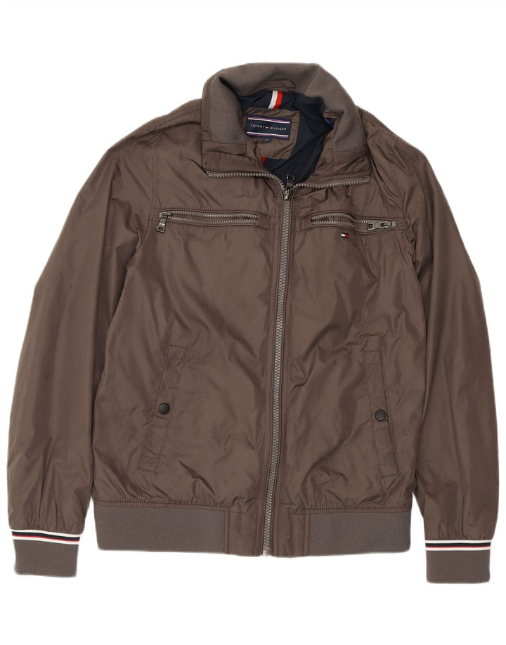 Bomber pentru bărbați TOMMY HILFIGER UK 38 Medium Brown Poliamidă