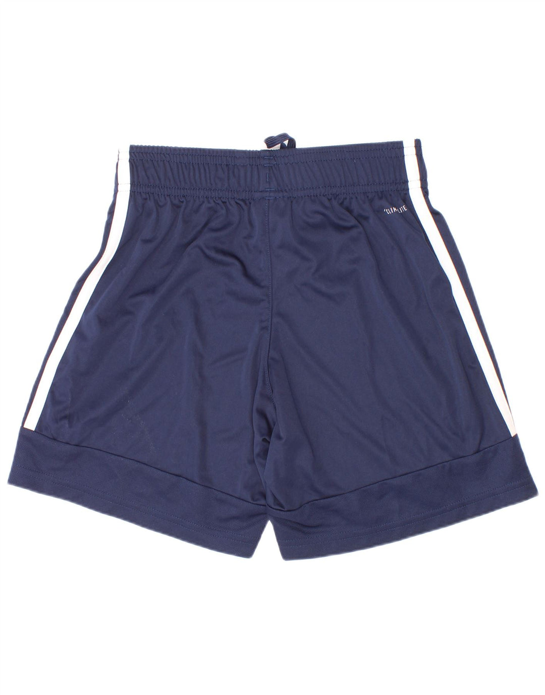 Pantaloni scurți sport Adidas Climalite pentru băieți 9-10 ani, albastru bleumarin, poliester