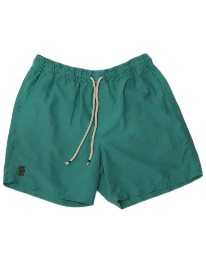 Pantaloni scurți de înot pentru bărbați Marks & Spencer Poliester verde mediu
