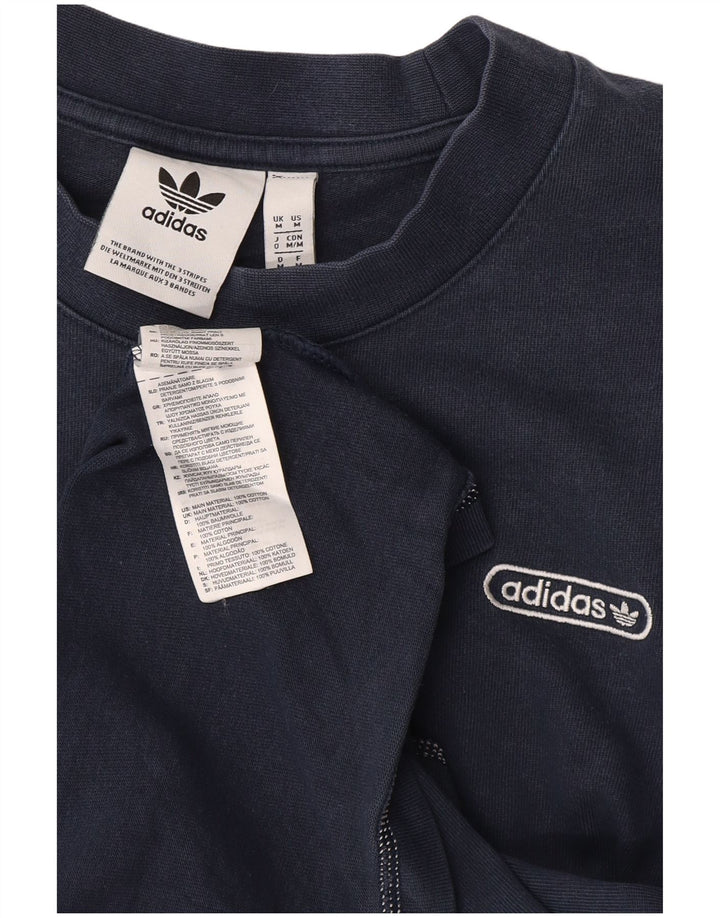 Tricou Bărbați Adidas Top Mediu Bleumarin Bumbac