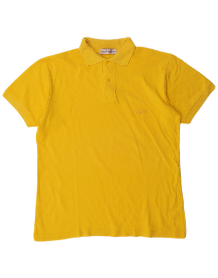 Gian Marco Venturi tricou polo pentru bărbați, galben mare