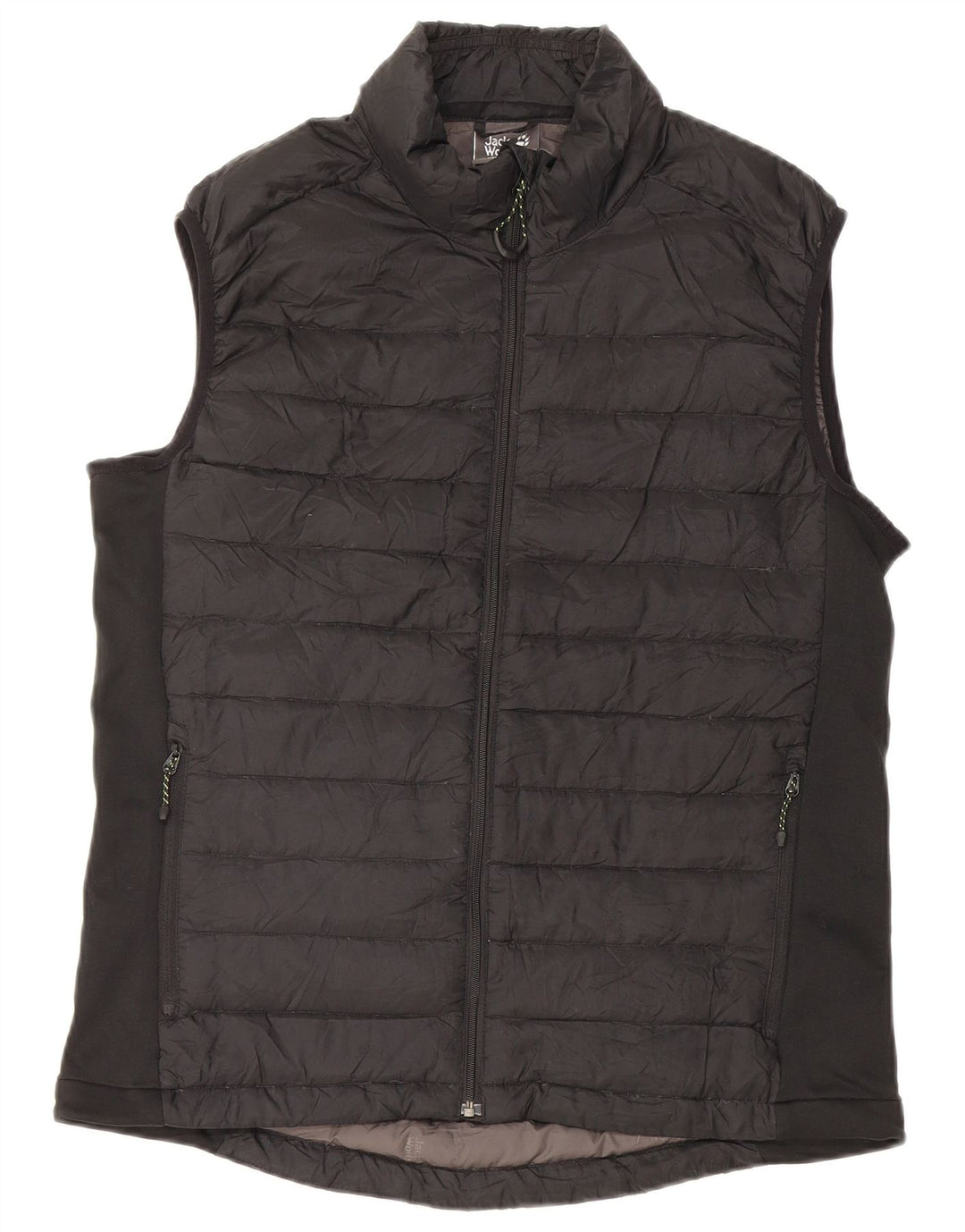 Jack Wolfskin Gilet căptușit pentru bărbați UK 34 XS Poliester negru