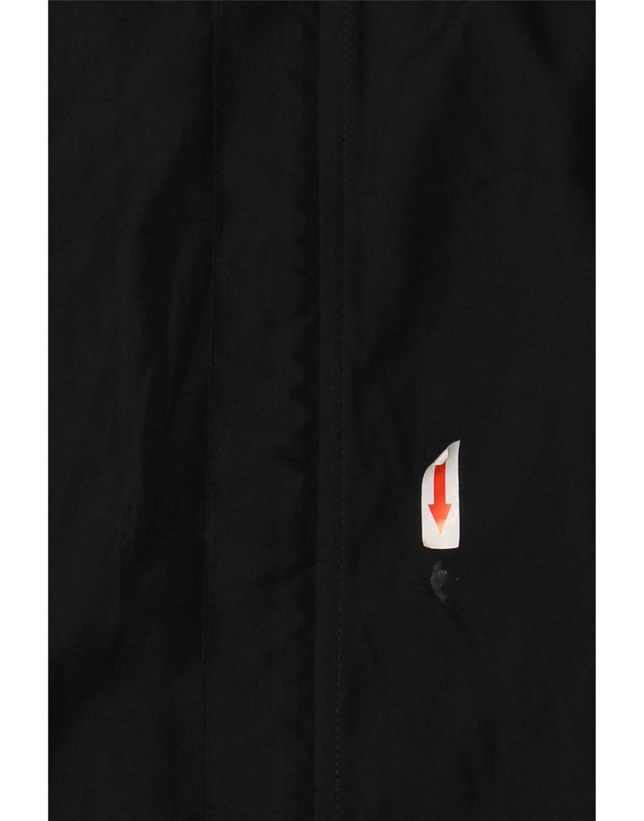 Adidas Mens Clima Proof Rain Jacket UK 38 Medium Black Polyester