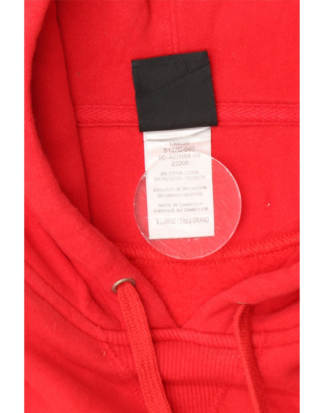Pulover pentru bărbați Champion, XL, bumbac roșu