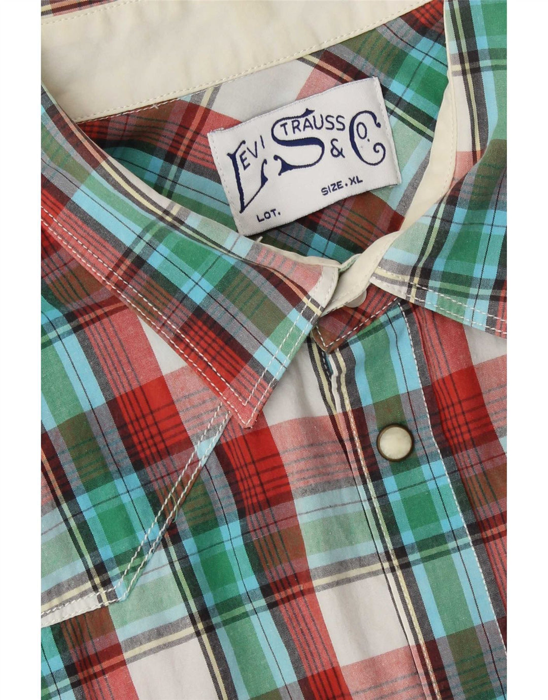 Cămașă cu mânecă scurtă pentru bărbați Levi's, XL, multicoloră