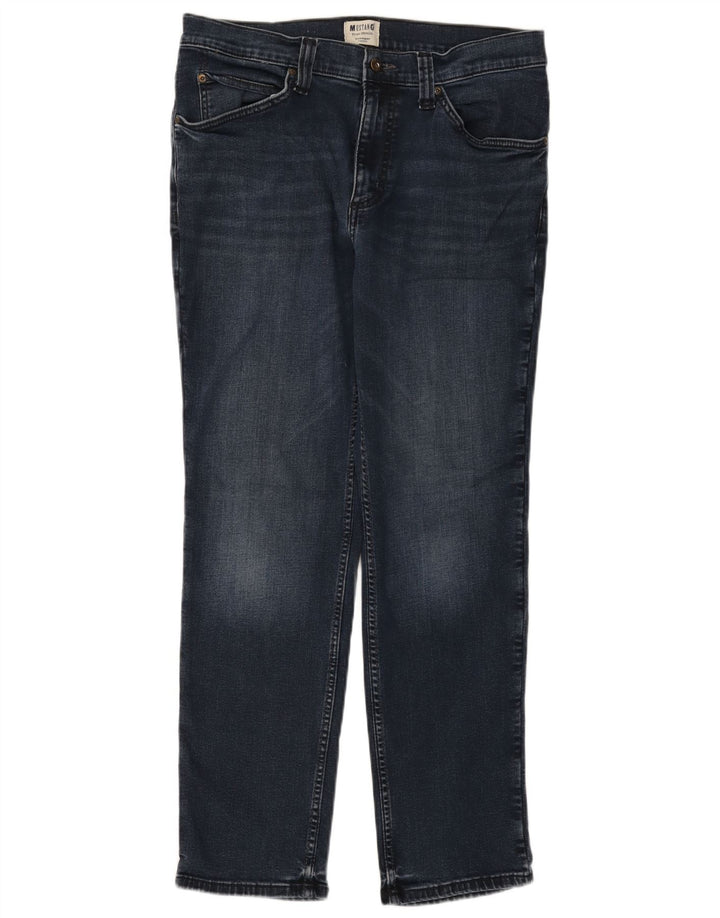 MUSTANG Tramper Tapered Jeans W34 L30 Blue Bumbac