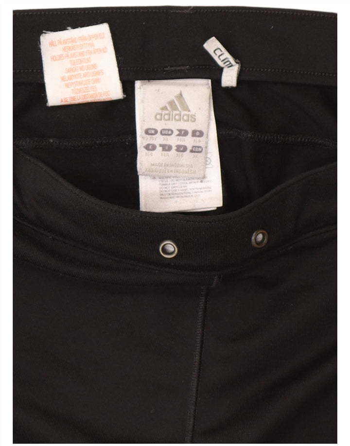 Pantaloni de trening Adidas Climalite Fete 13-14 Ani Negru Poliester