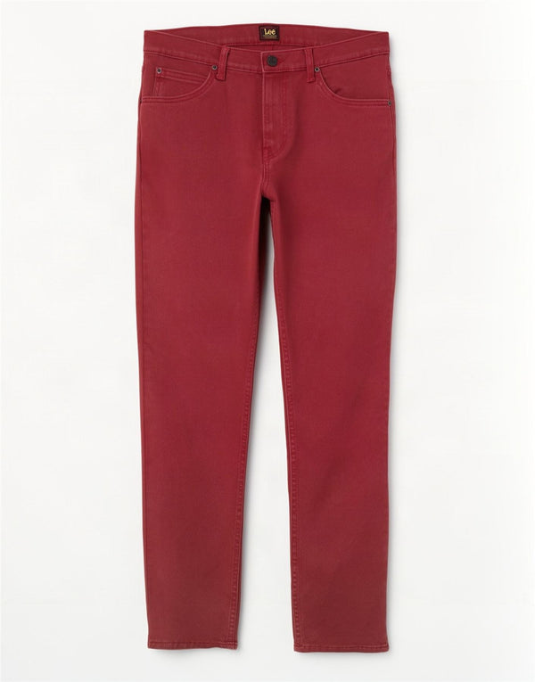 Blugi Lee Rider Straight Slim W31 L32 Bumbac Burgundy