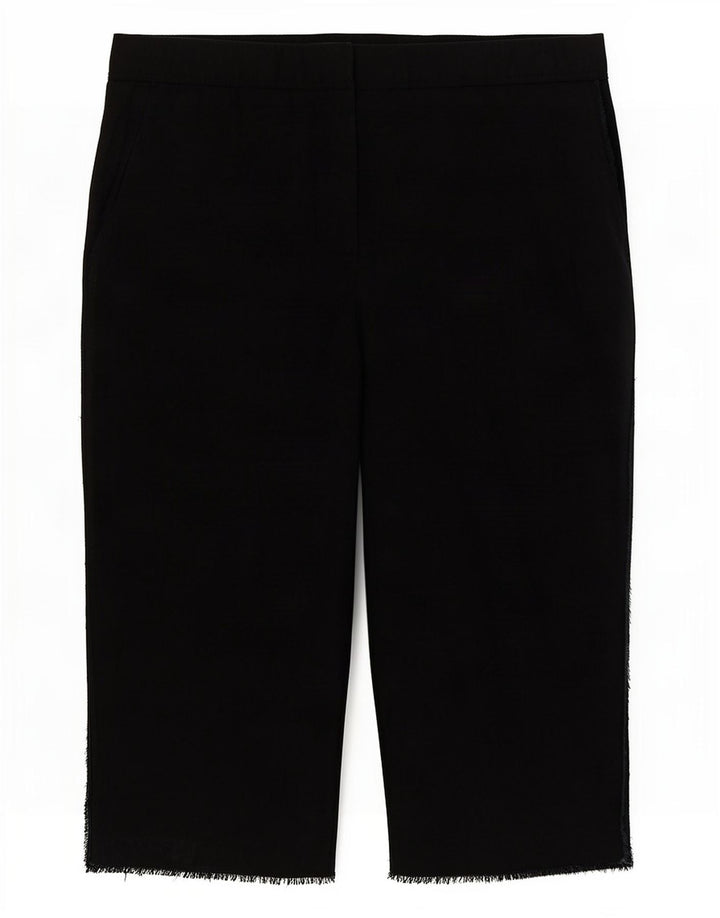 Bermude pentru femei Zara Medium W28 Lyocell negru