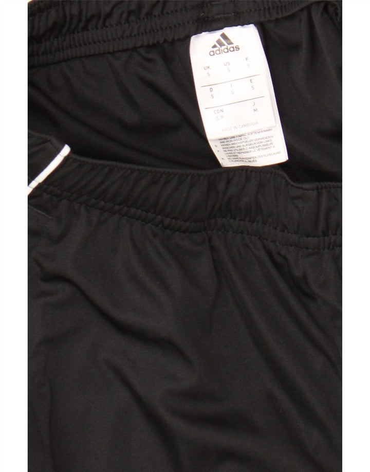 Pantaloni scurți Adidas Climalite Sport pentru bărbați, poliester negru mic