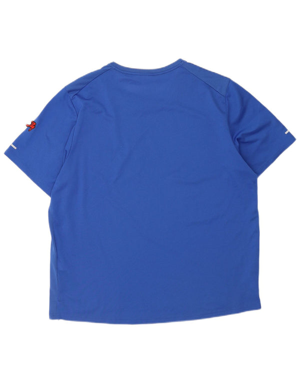 Tricou grafic Nike Dri Fit pentru bărbați Top XL Poliester albastru