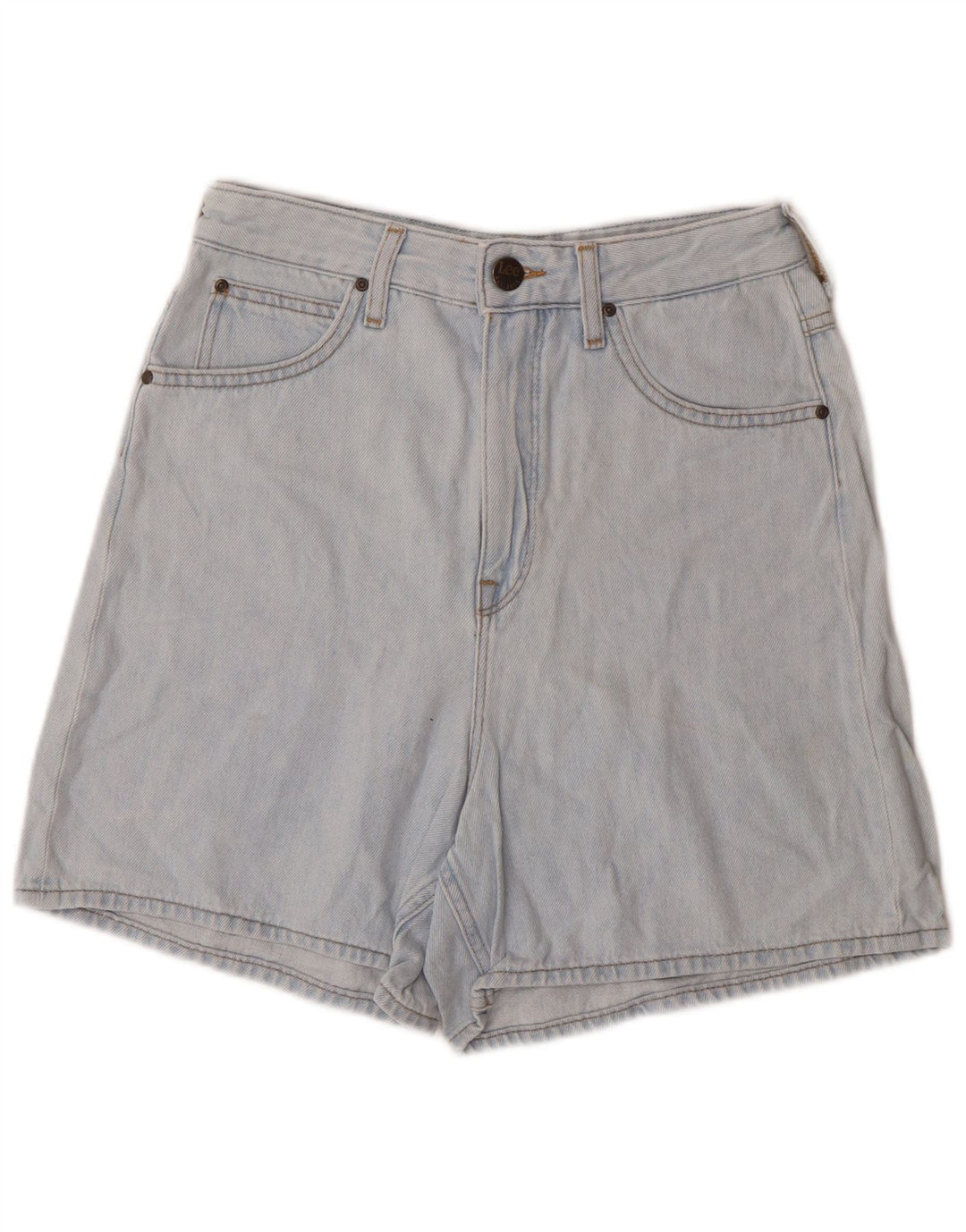 Pantaloni scurți Lee Stella Denim W27 Small Blue Bumbac