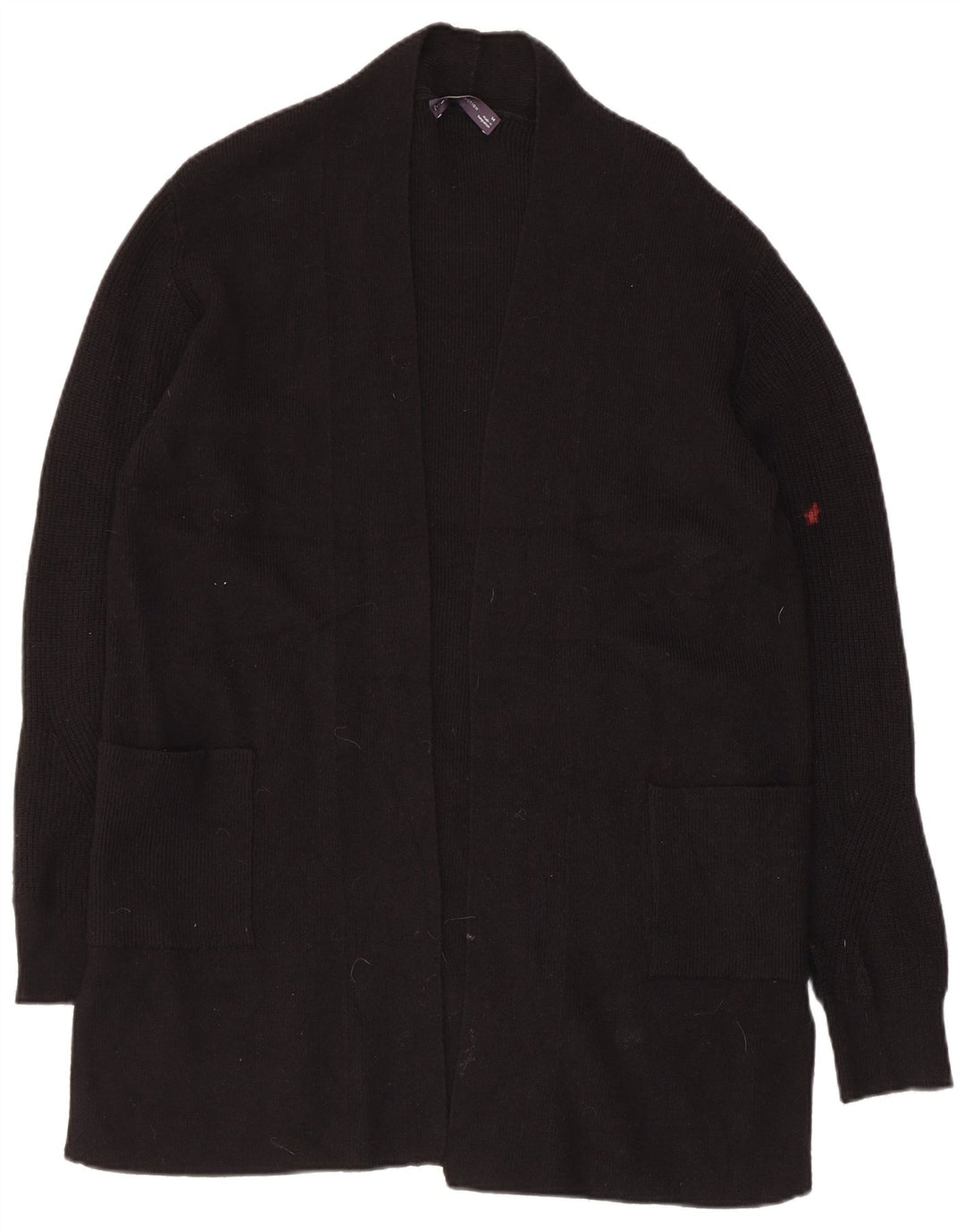 Pulover cardigan deschis pentru femei Marks & Spencer UK 14 Medium Negru