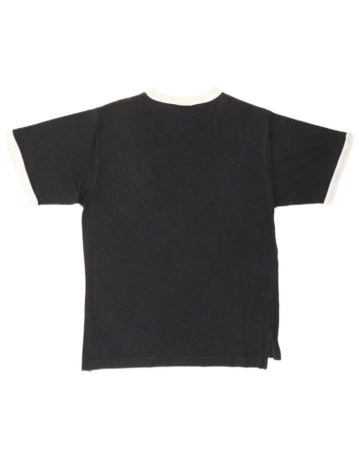 Tricou pentru bărbați ASICS Top mic, negru, bumbac