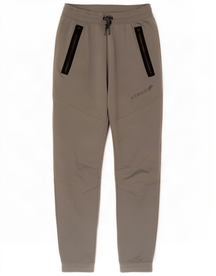 Pantaloni de trening pentru bărbați Nike Pantaloni de jogging Gri mediu Poliester color bloc