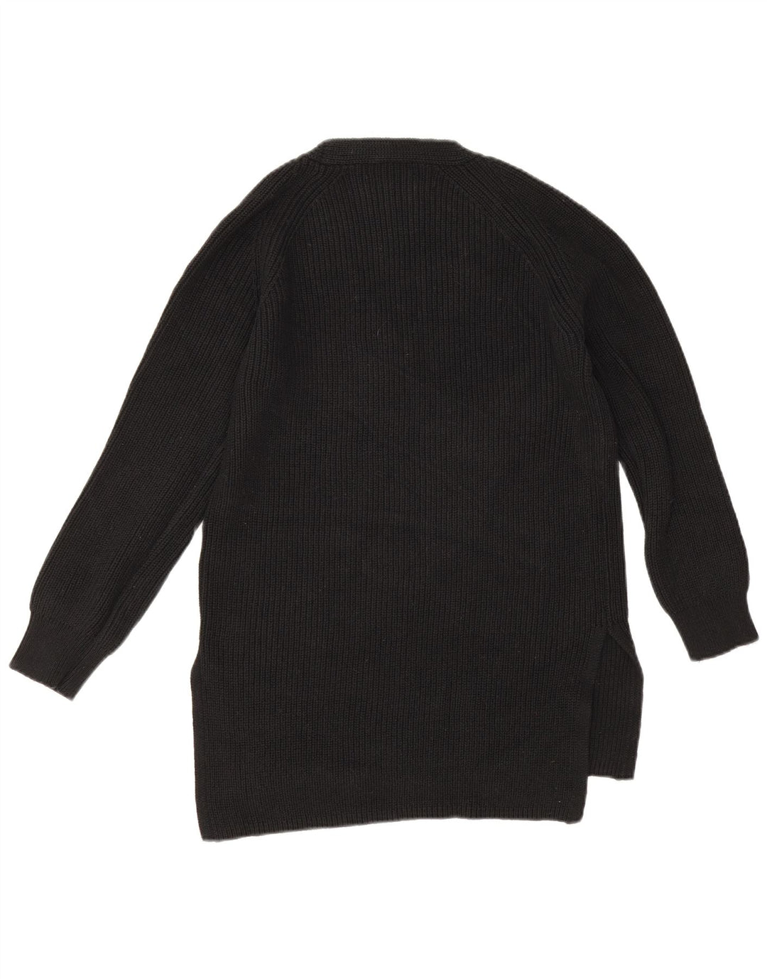 Marks & Spencer Pulover supradimensionat pentru femei cu decolteu în V UK 10 Mic Negru
