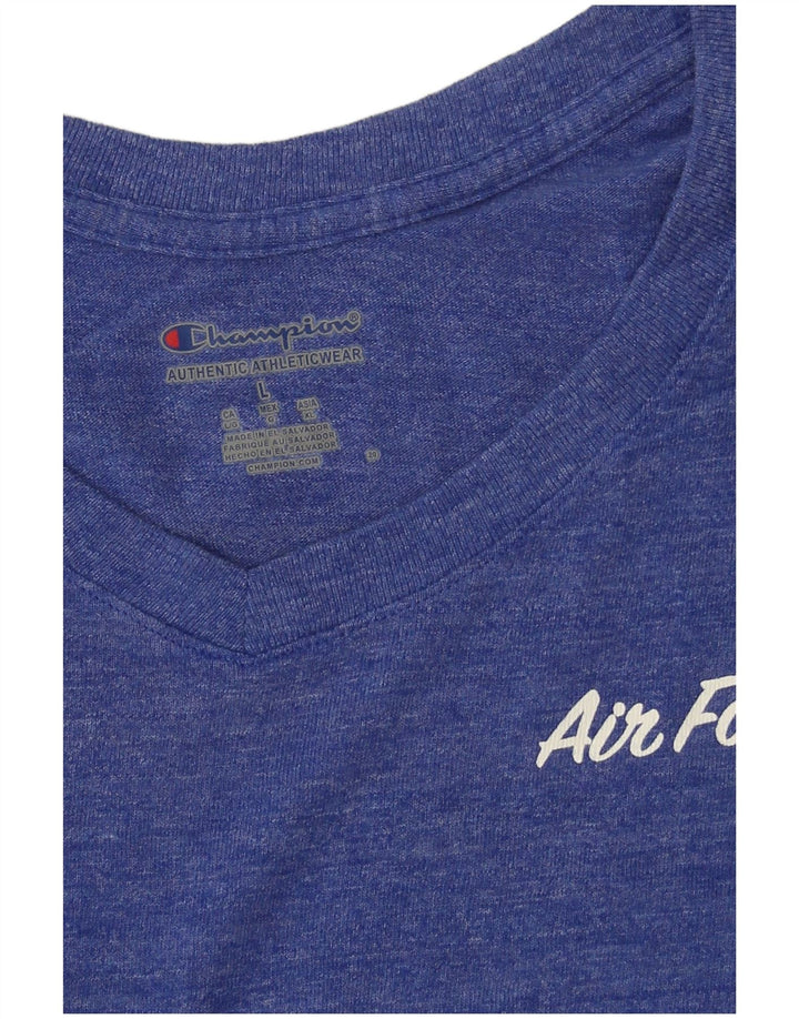 Tricou grafic CHAMPION pentru femei Top UK 16 Large Blue