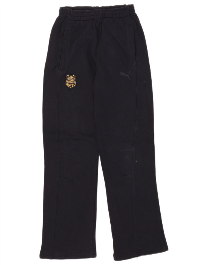 Pantaloni de trening Puma Băieți 9-10 Ani Bumbac Bleumarin