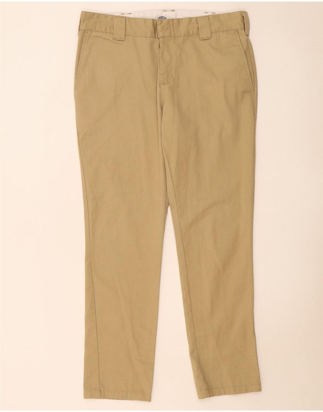 Pantaloni chino slim pentru bărbați Dickies L34 L32 Kaki Poliester