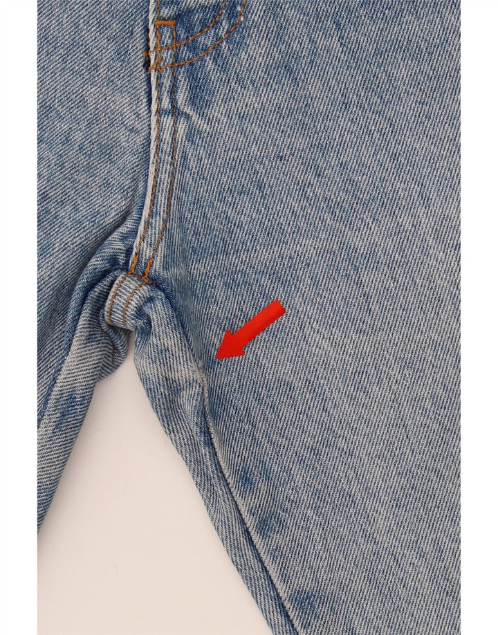 MOSCHINO Womens Straight Jeans W29 L26 Blue Vintage Moschino and Second-Hand Moschino from Messina Hembry 