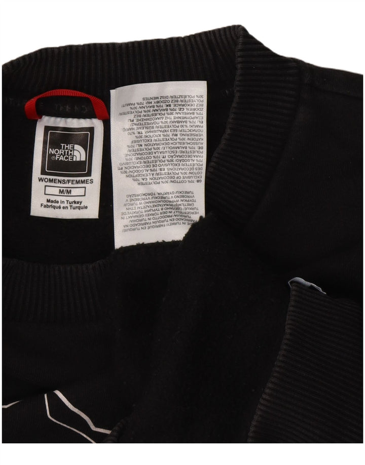 The NORTH FACE Pulover cu grafic pentru femei UK 14 Bumbac mediu negru