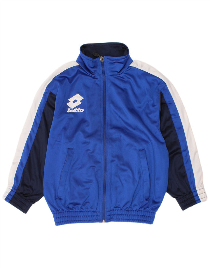 Lotto Boys Trening Top Jachetă 5-6 ani Mic albastru Colorblock