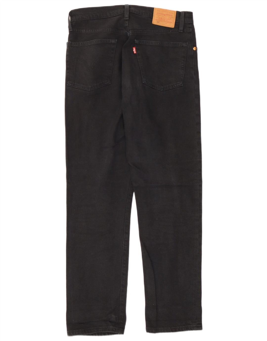 Blugi drepti pentru bărbați Levi's 501 W28 L27 negri