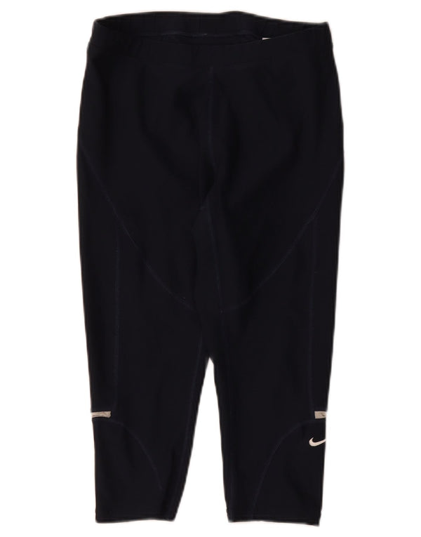 Leggings Capri Nike pentru femei US 0/2 XS bleumarin poliester