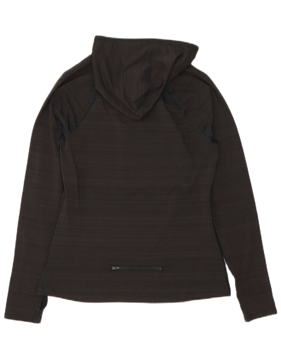 Top cu glugă pentru femei Fila cu mânecă lungă UK 12 Medium Black Pinstripe Poliester