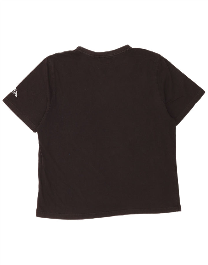 Tricou grafic pentru bărbați Kappa Top mare negru