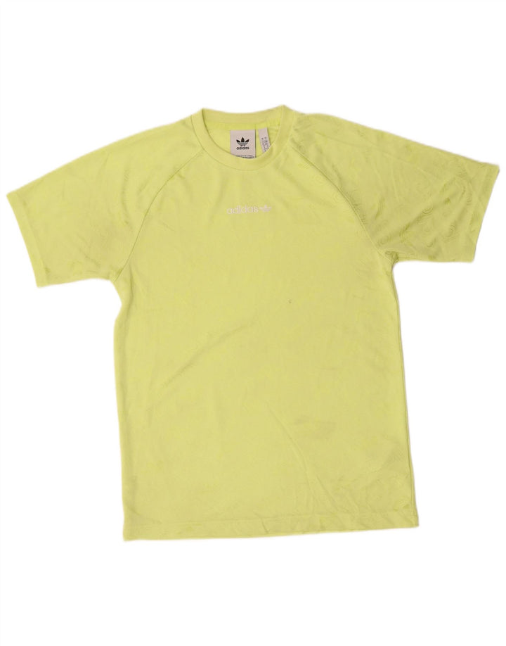 Tricou grafic pentru bărbați Adidas Top mic, verde, poliester