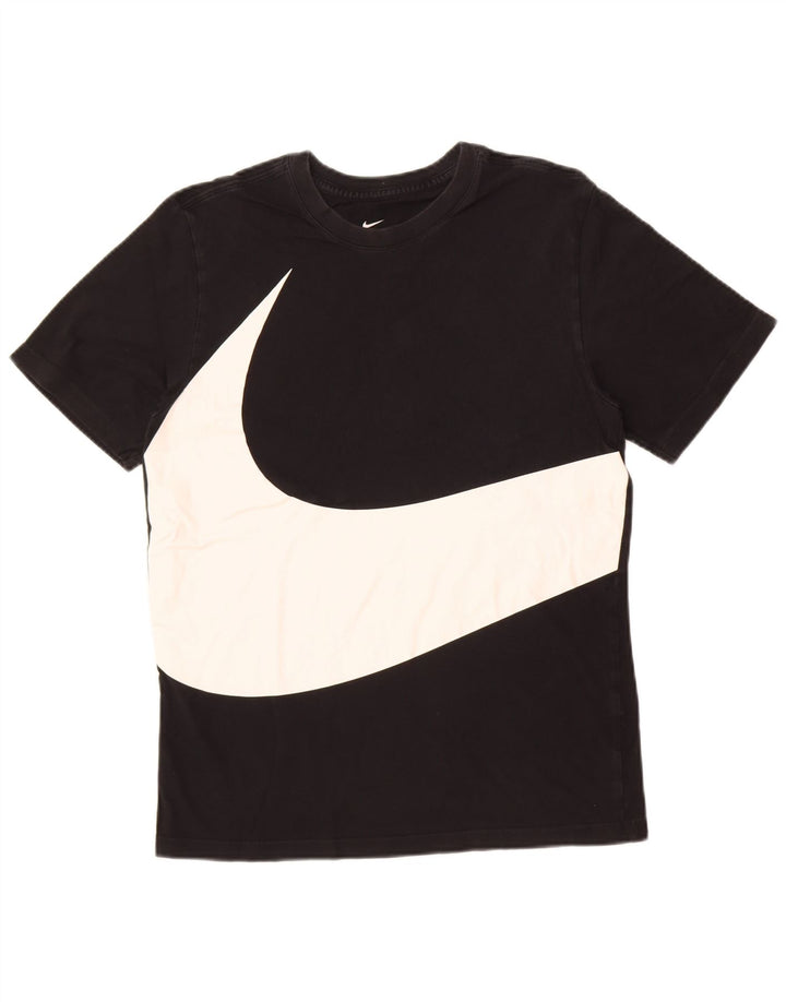 Tricou grafic Nike pentru bărbați Top mic negru Colorblock