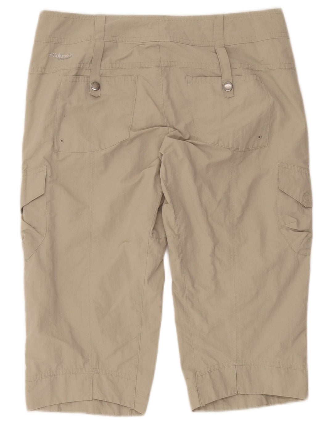 Pantaloni scurți cargo Columbia Titanium pentru femei US 4 Small W32 Nylon bej