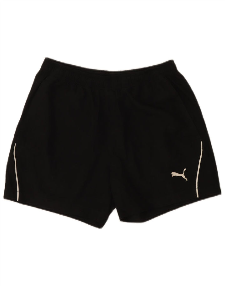 Pantaloni scurti sport Puma pentru bărbați, negru