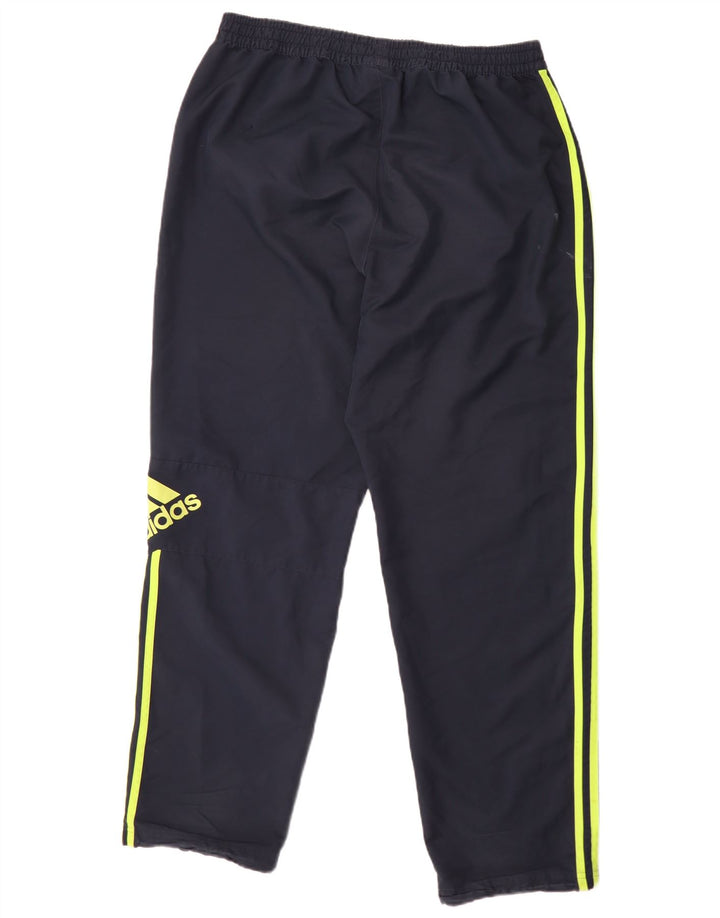 Pantaloni de trening pentru bărbați Adidas Grafic, mari, poliester, albastru