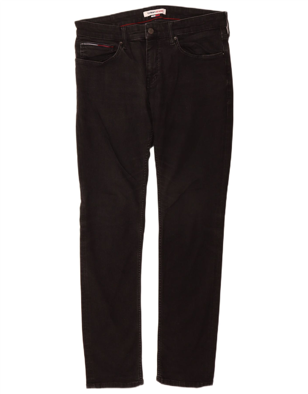 Blugi slim pentru bărbați Tommy Hilfiger W36 L34 bumbac negru