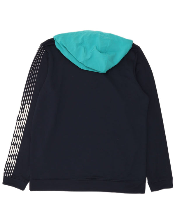 Jumper Nike Dri Fit Graphic pentru bărbați, mediu, albastru, color block