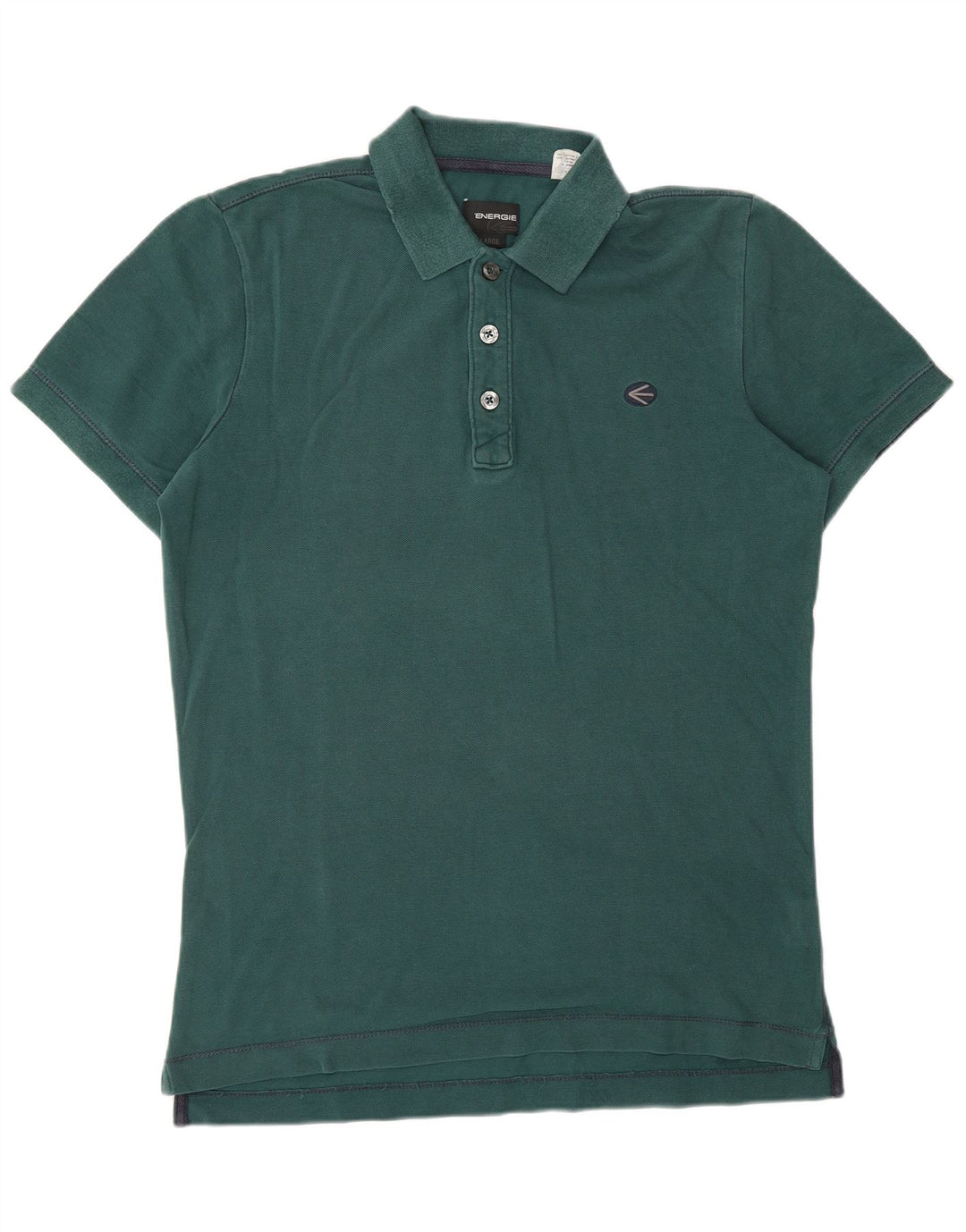 ENERGIE Tricou polo pentru bărbați, bumbac verde mare