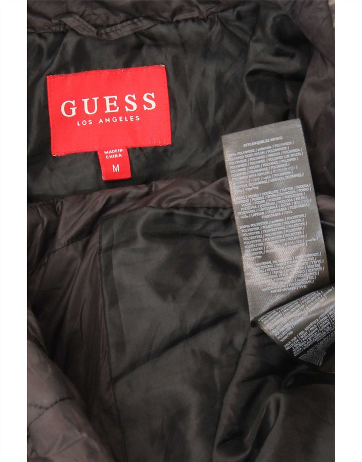 Jachetă matlasată Guess pentru femei UK 12 Medium Black Poliamidă