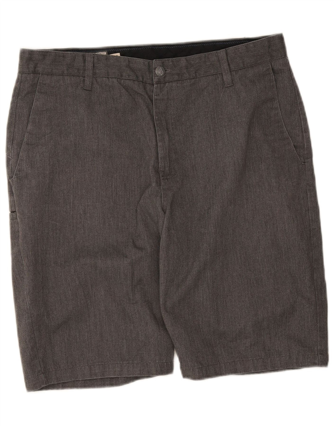 Pantaloni scurți chino pentru bărbați Volcom W34, bumbac cu pete gri mari