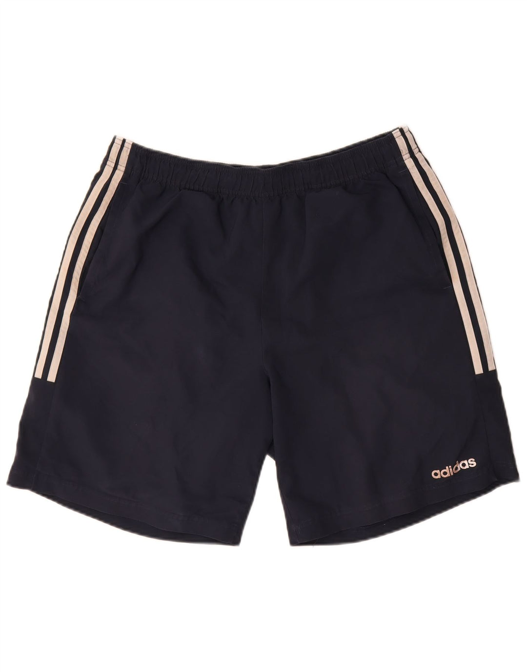 Pantaloni scurți sport pentru bărbați Adidas, mari, albastru, poliester
